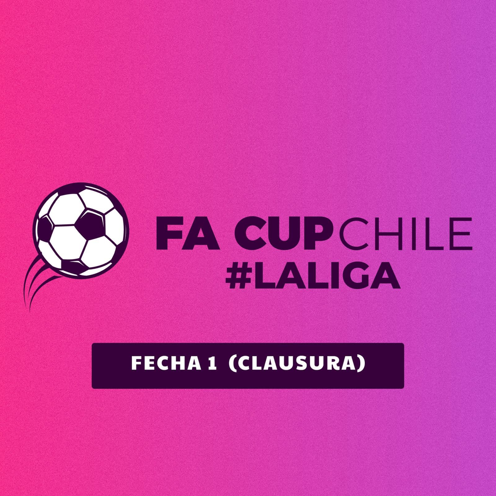 FaCup La Liga Fecha 1 Clausura  image}